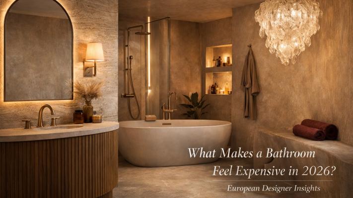 I Asked 5 Leading European Designers: What Makes a Bathroom Feel Expensive in 2026?