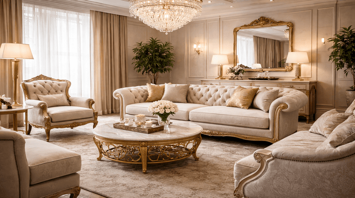 7 Royal Furniture Pieces That Instantly Elevate Any Living Room