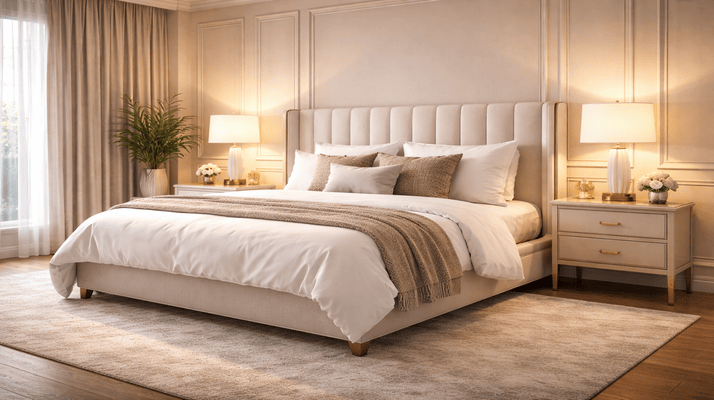 Die Architektur des Schlafs: Wie das Bettdesign die Energie Ihres Schlafzimmers beeinflusst