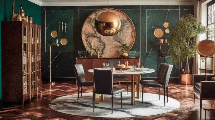 Ein führender Designer der Neo-Deco-Revival – Bringt Glamour zurück in moderne Luxushäuser