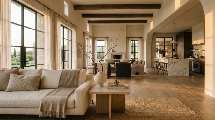 The Art of the Anchor: Styling Your Living Room Side Table in Expansive Open-Concept Spaces