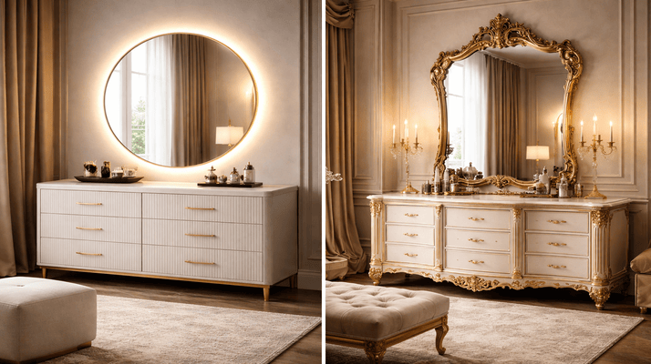 Luxury Dressers vs Royal Dressers: Which One Matches Your Bedroom Style in 2026