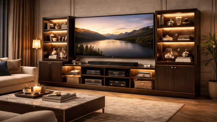 Mobile TV Multifunzione: Conservazione, Esposizione e Intrattenimento in Un Unico Pezzo