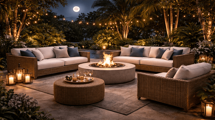 The Night Garden: Luxury Garden Furniture Designed for Moonlight Magic