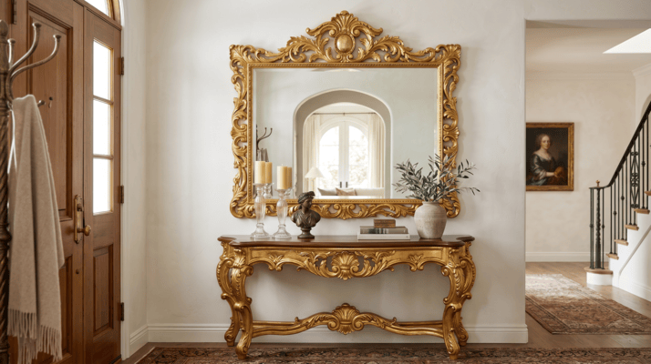A Buyer’s Guide to Baroque Mirror Console Sets: Size, Style, and Placement