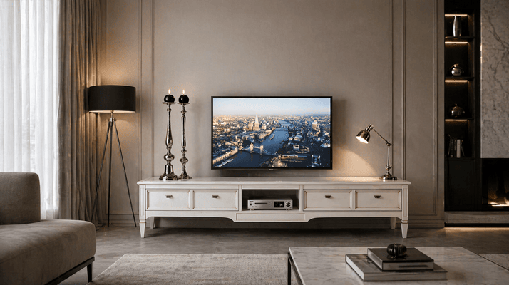 Beyond the Screen: Why Luxury TV Stands Are Becoming Statement Furniture