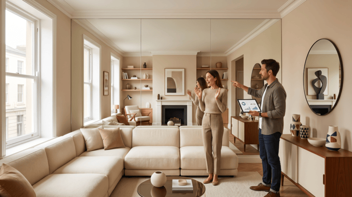 Wie Spiegel kleine Räume verwandeln: Luxus-Tricks für doppelte Licht- und Tiefenwirkung