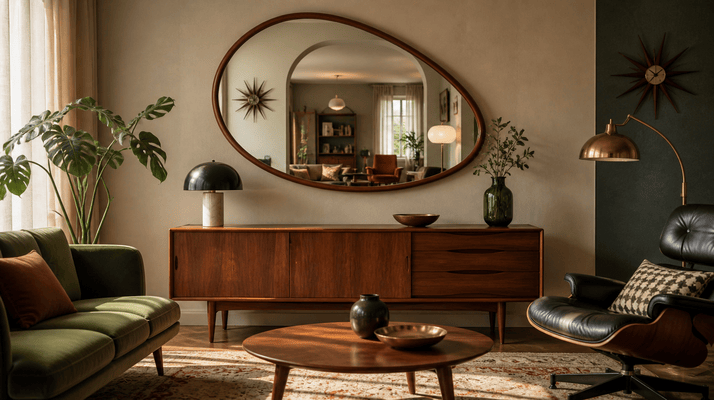 Mirrors as Time Machines: How Mid-Century Modern Designs Let You Live in Multiple Decades at Once