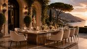 Curating Luxury Outdoor Dining Tables: Anchoring Elegant European Garden Living