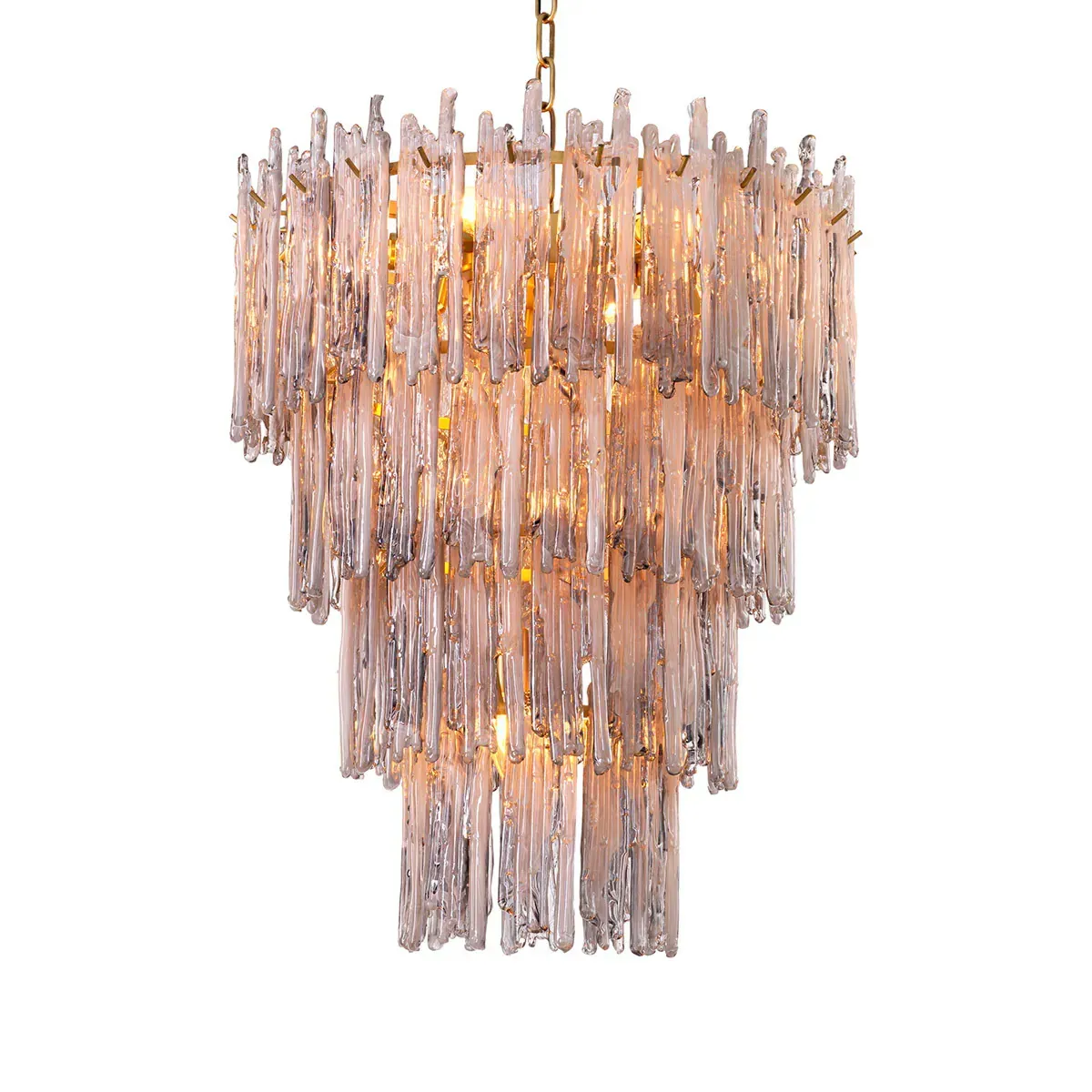 Luxus Murano Glas Kronleuchter mit kaskadierendem künstlerischem Design von Luxury Group International