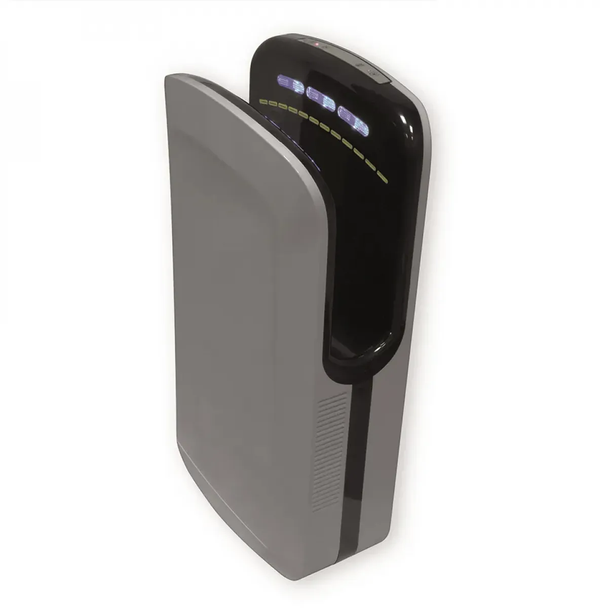 High-Speed Luxury Automatic Hand Dryer with Brushless Digital Motor in White & Grey Color Variations by Luxury Group International