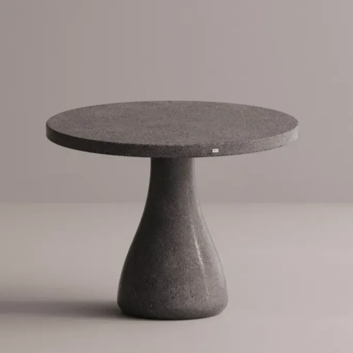 Luxury Handcrafted Round Concrete Pedestal Dining Table for Modern Interiors by Luxury Group International