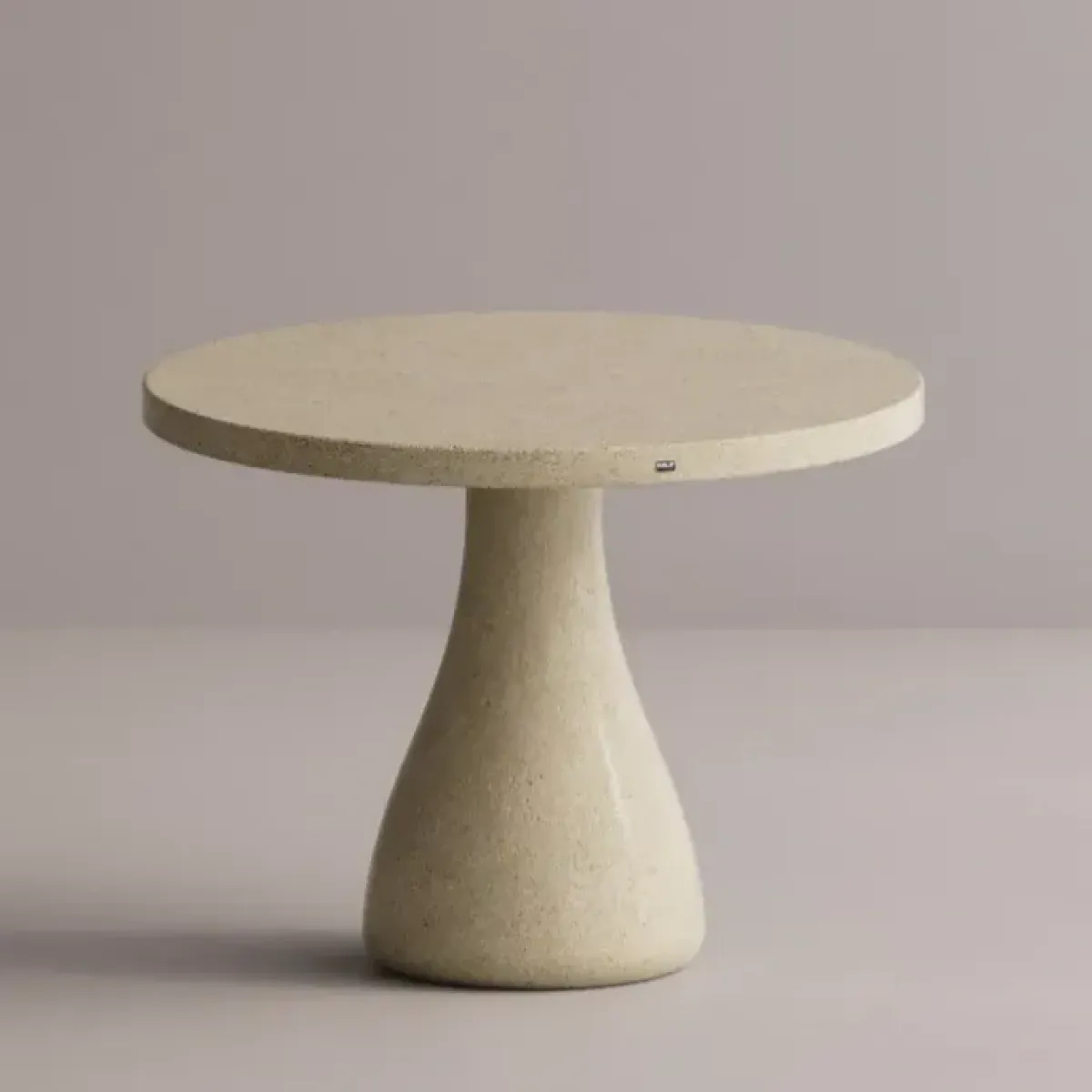 Luxury Handcrafted Round Concrete Pedestal Dining Table for Modern Interiors by Luxury Group International
