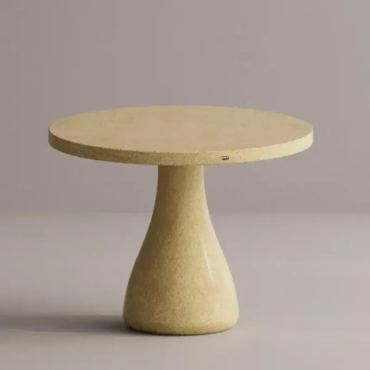 Luxury Handcrafted Round Concrete Pedestal Dining Table for Modern Interiors by Luxury Group International