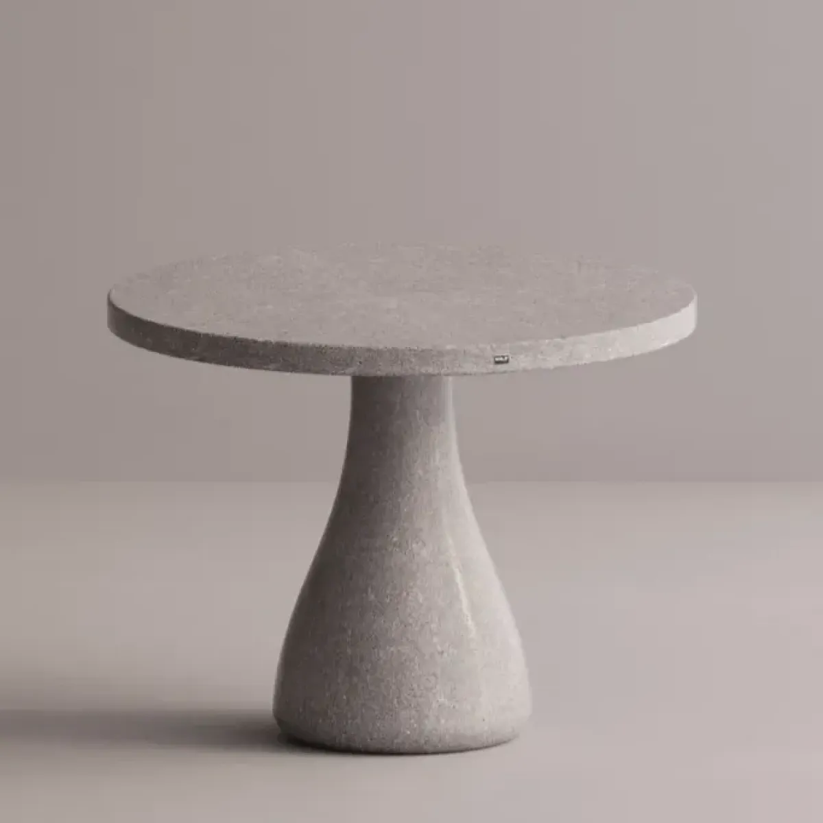 Luxury Handcrafted Round Concrete Pedestal Dining Table for Modern Interiors by Luxury Group International