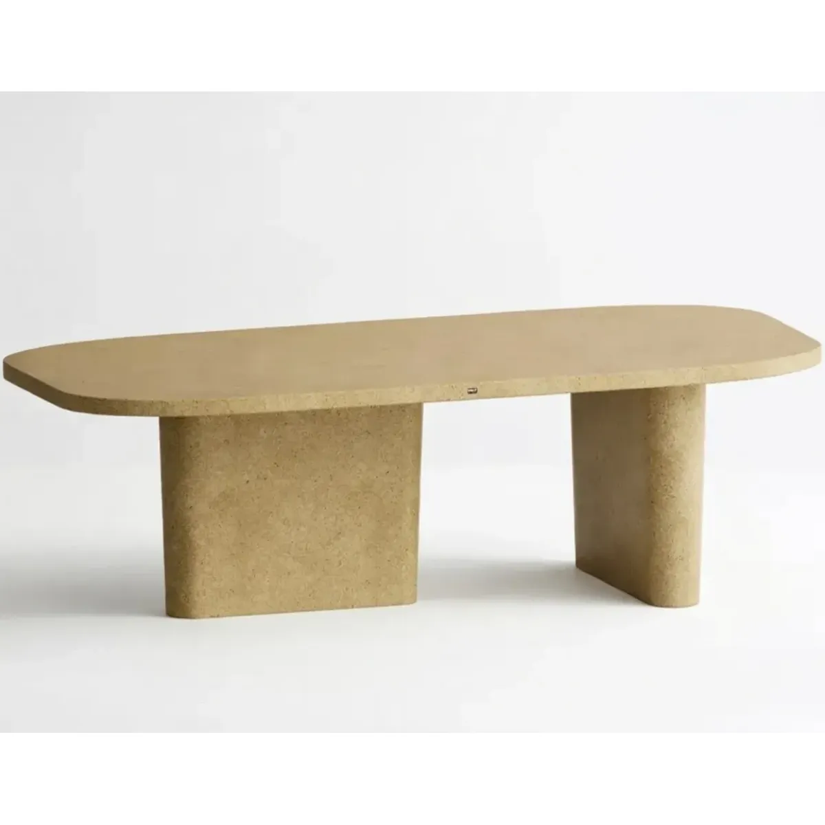 Luxury Oval Concrete Dining Table for Modern Indoor & Outdoor Living Spaces by Luxury Group International