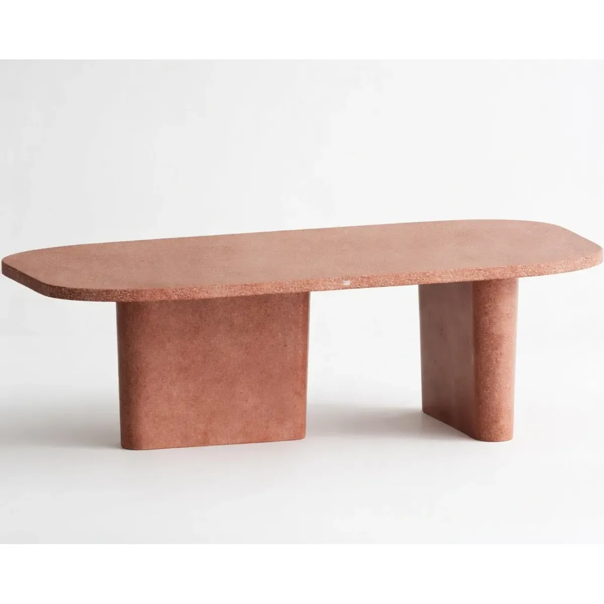 Luxury Oval Concrete Dining Table for Modern Indoor & Outdoor Living Spaces by Luxury Group International