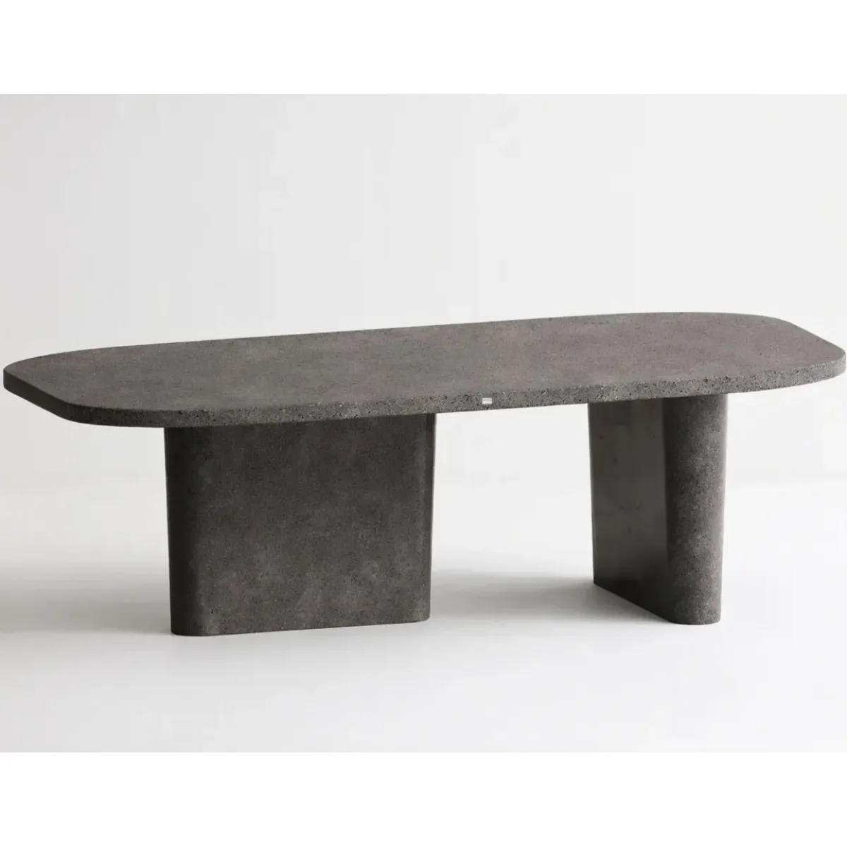 Luxury Oval Concrete Dining Table for Modern Indoor & Outdoor Living Spaces by Luxury Group International