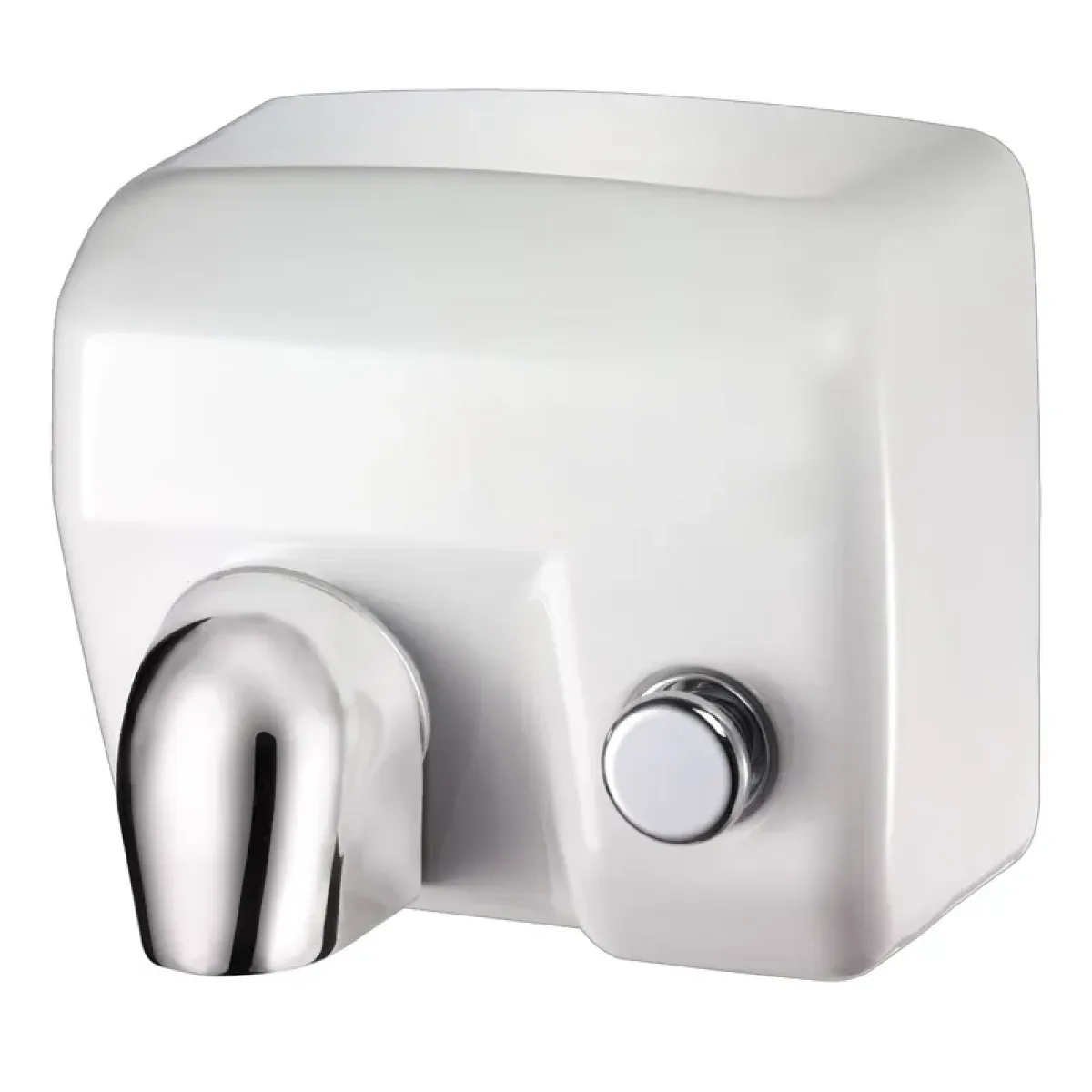Luxury Push Button Hand Dryer with Anti-Vandal Stainless Steel Body by Luxury Group International
