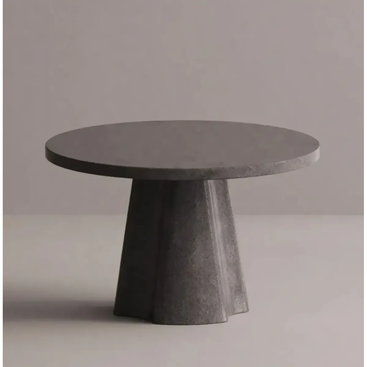 Luxury Round Black Dining Table – Modern Designer Pedestal Table by Luxury Group International