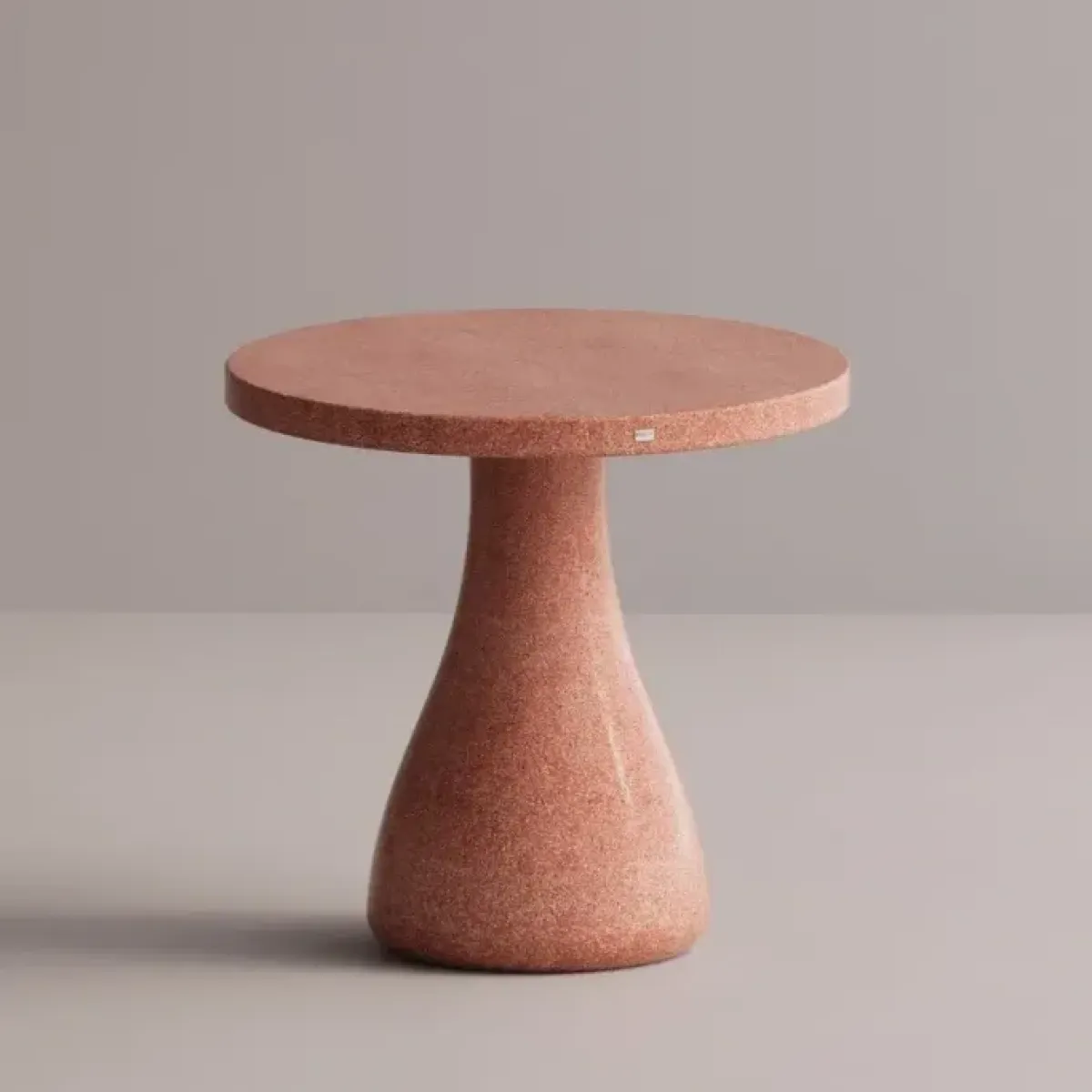 Luxury Round Pedestal Concrete Table for Elegant Indoor & Outdoor Spaces by Luxury Group International
