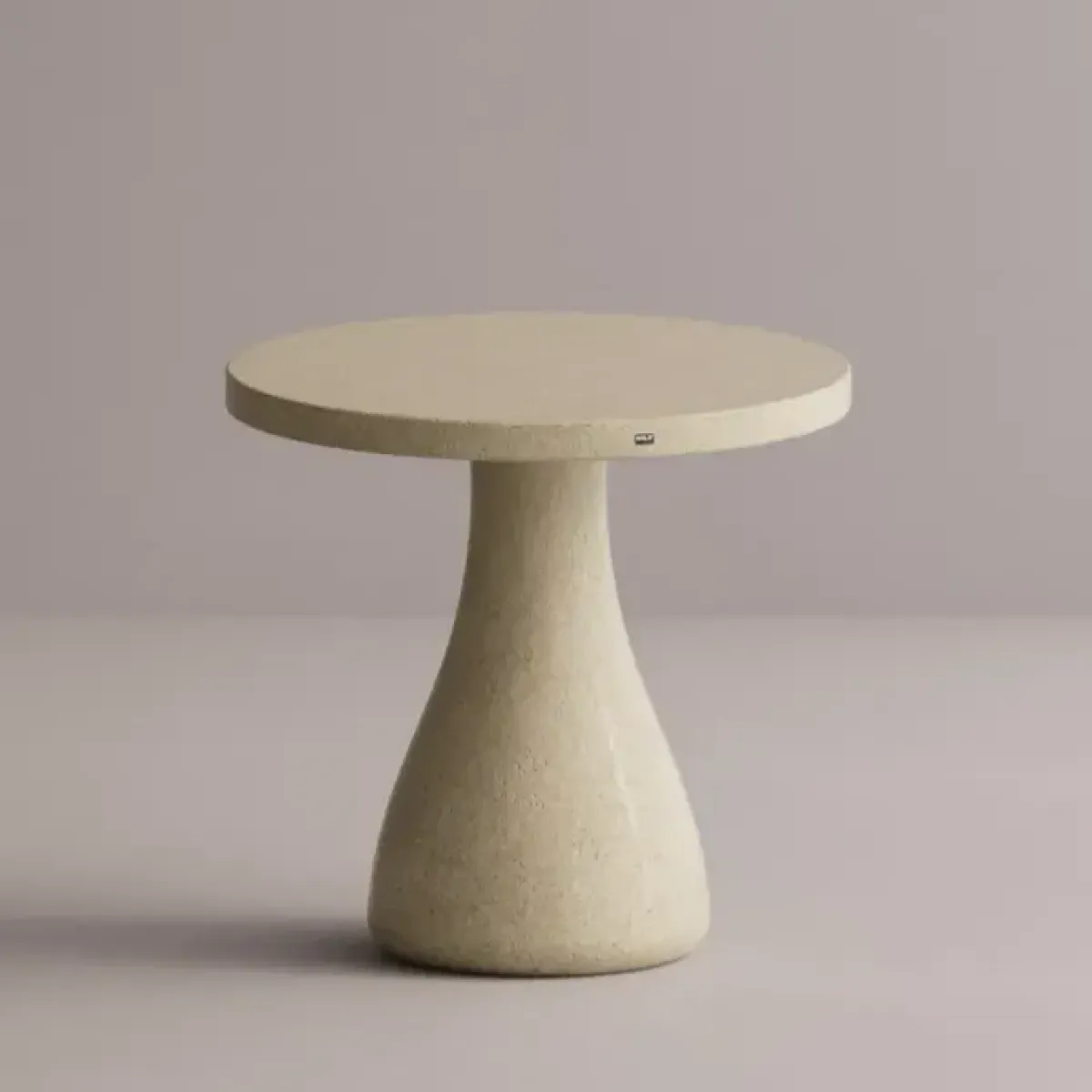 Luxury Round Pedestal Concrete Table for Elegant Indoor & Outdoor Spaces by Luxury Group International