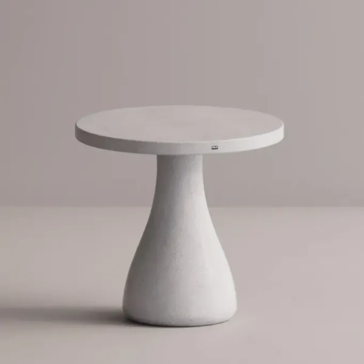 Luxury Round Pedestal Concrete Table for Elegant Indoor & Outdoor Spaces by Luxury Group International
