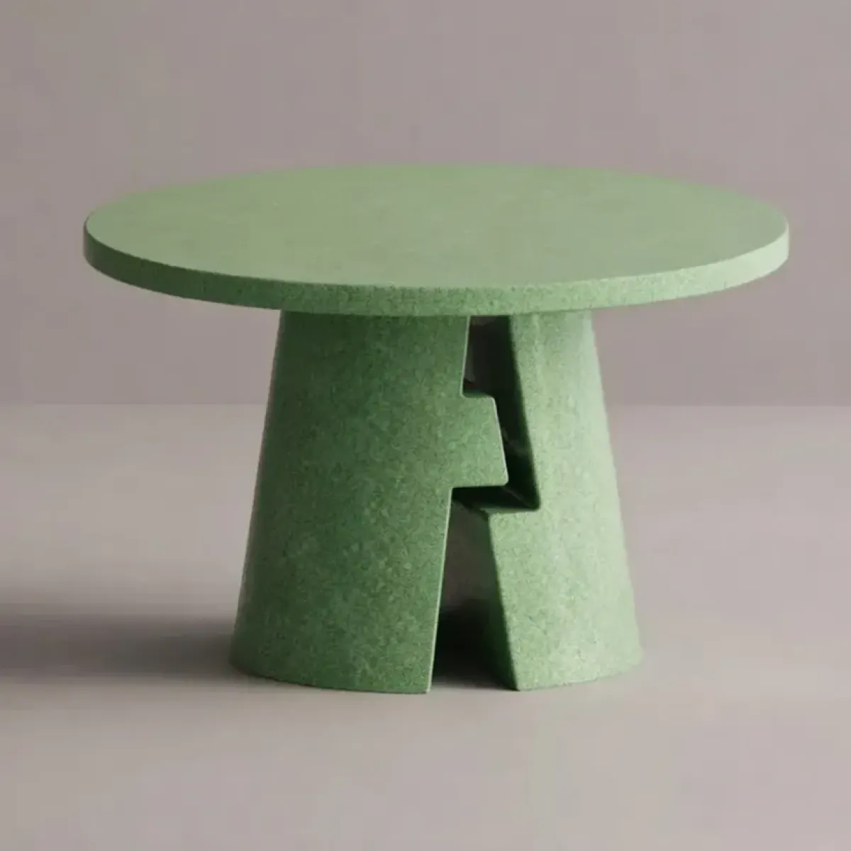 Luxury Sculptural Round Pedestal Table for Indoor & Outdoor Space by Luxury Group International