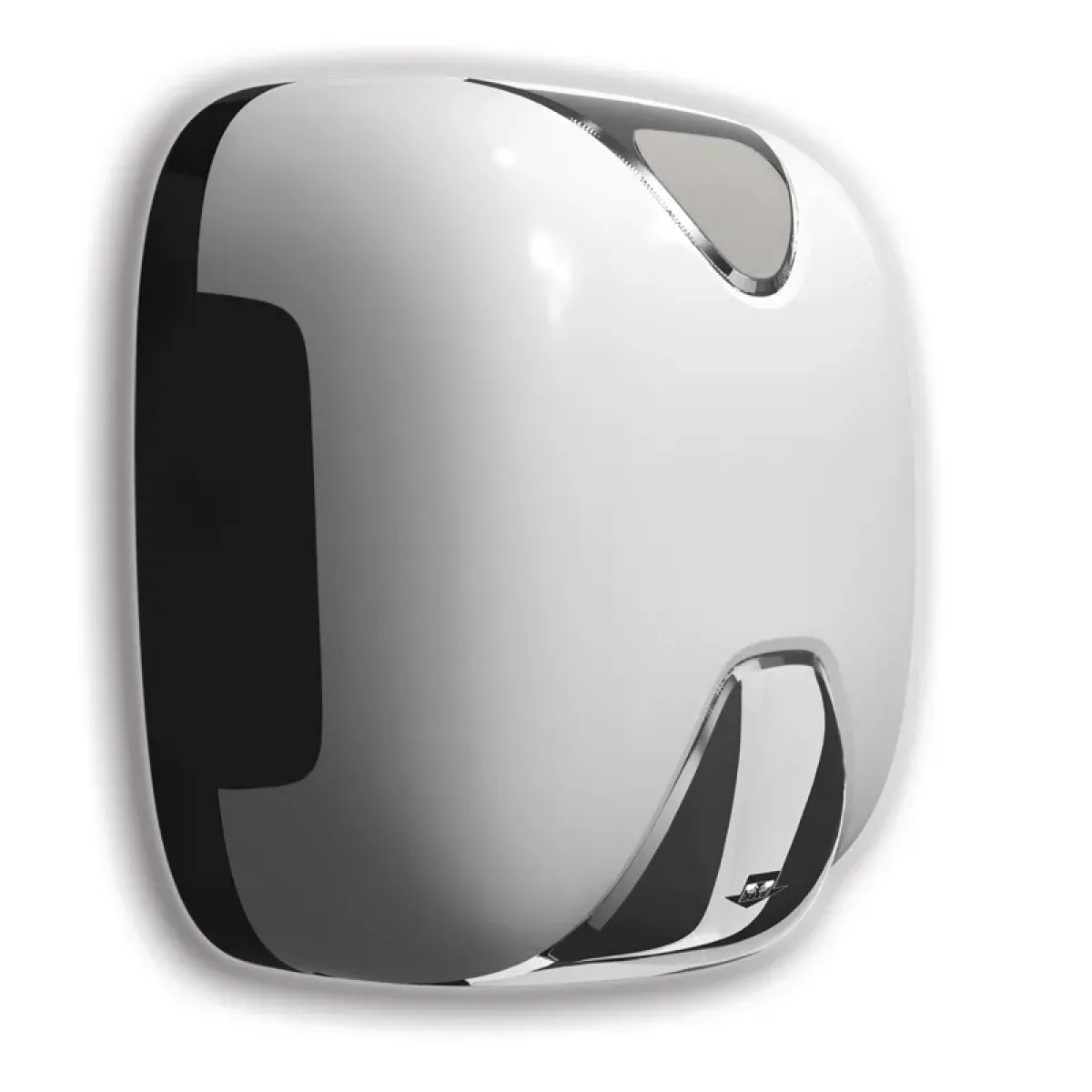 Luxury UV-C Automatic Hand Dryer with Blue LED Illumination in White & Grey Color Variations by Luxury Group International