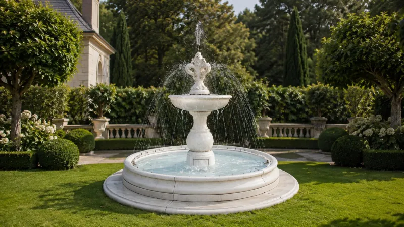 10 Grand Estate Fountains That Turn Private Gardens Into Living Masterpieces