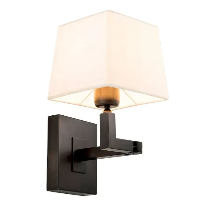 Luxus-Wandleuchte mit Bronze-Finish und verstellbarem Schwenkarm von Luxury Group International