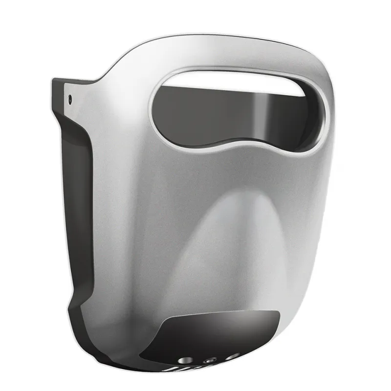 Compact Luxury Automatic Hand Dryer with Eco-Jet Technology in White & Grey Color Variations by Luxury Group International