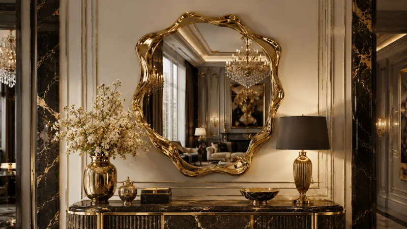 Decorative Luxury Mirrors: The Artistic Statement Every Refined Home Deserve
