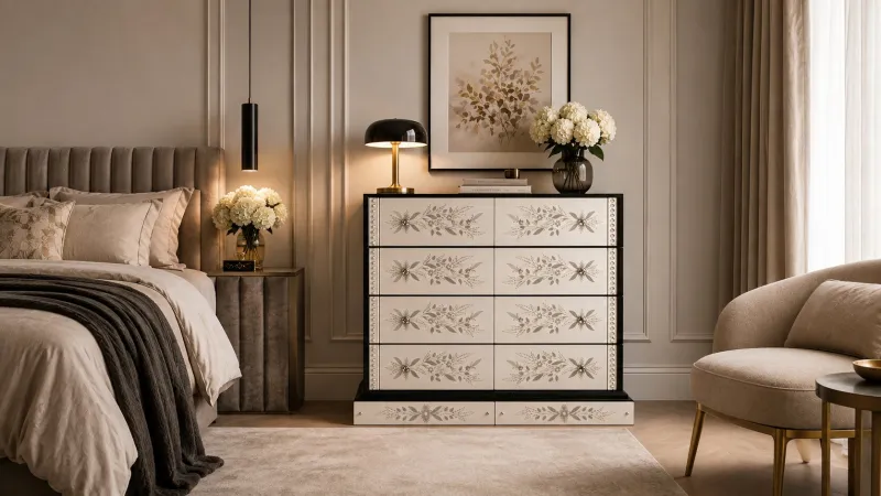 Elegant Storage, Smaller Footprint: 4 Drawer Dressers for Luxury Spaces