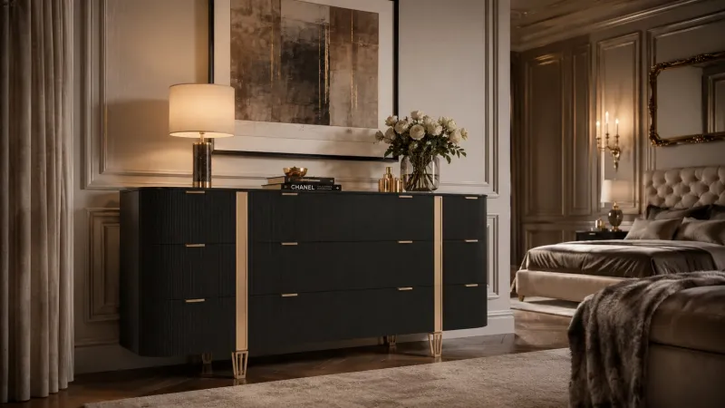 Grand Storage, Regal Style: 9 Drawer Dressers for Palace-Inspired Bedrooms