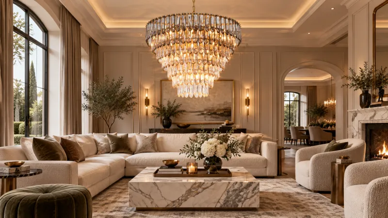 How to Clean a Crystal Chandelier Without Damaging the Finish