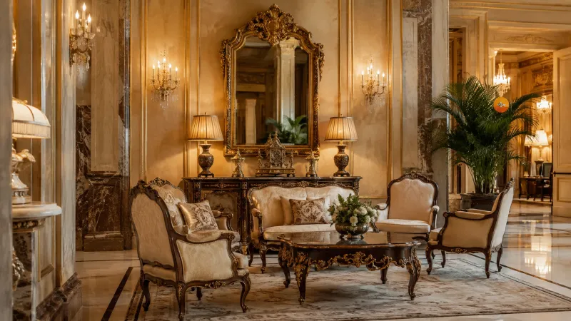 Legacy Over Trends: Why Hotels Invest in Hand-Carved, Gold-Leaf Furniture