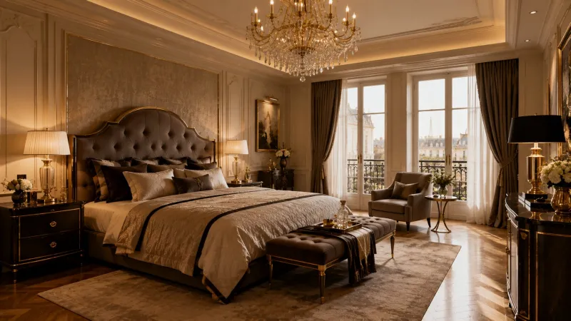 Luxury Beds That Define Elegant European Master Bedrooms