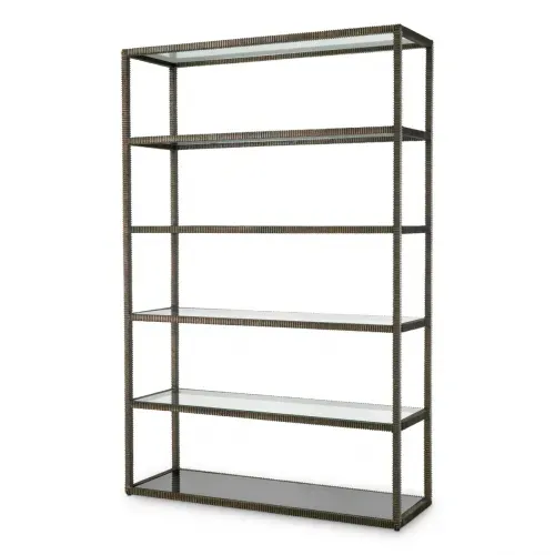 Luxury Bronze Finish Cabinet Front View by Luxury Group International