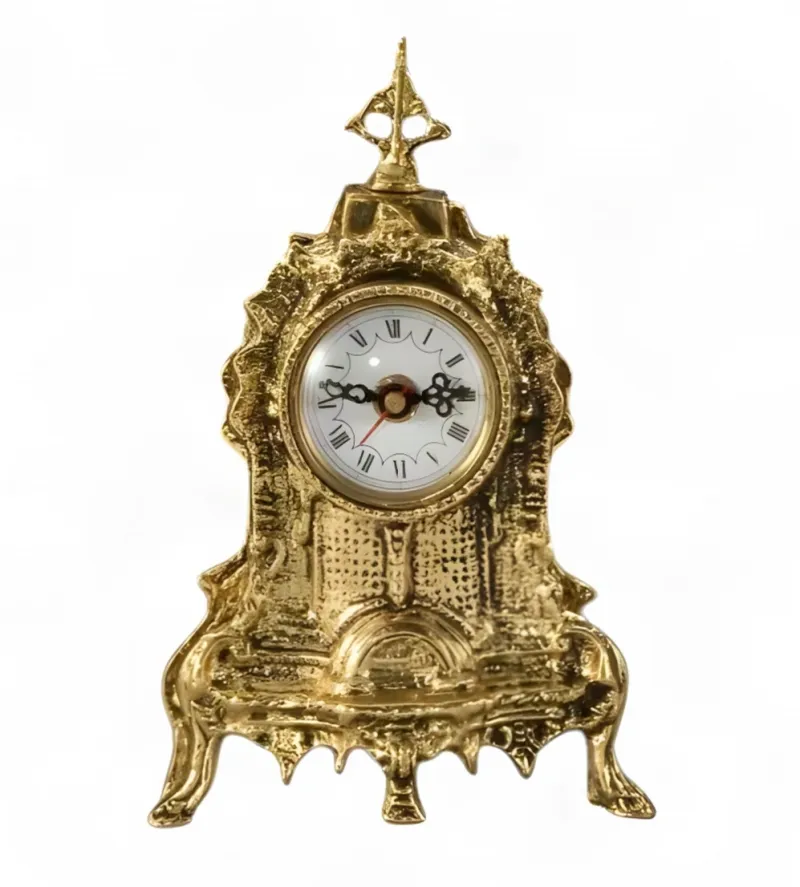 Luxus-Bronze-Tischuhr mit skulptiertem barockem Rahmen und Zierknauf – Luxus-Tischuhr Luxus-Bronze-Tischuhr mit skulptiertem barockem Rahmen und Zierknauf – Luxus-Tischuhr von Luxury Group International