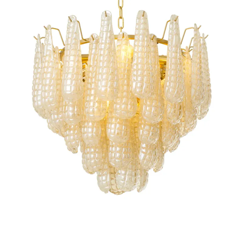 Luxury Crystal Teardrop Chandelier – Elegant Glass Pendant Ceiling Lamp for Sophisticated Interiors by Luxury Group International