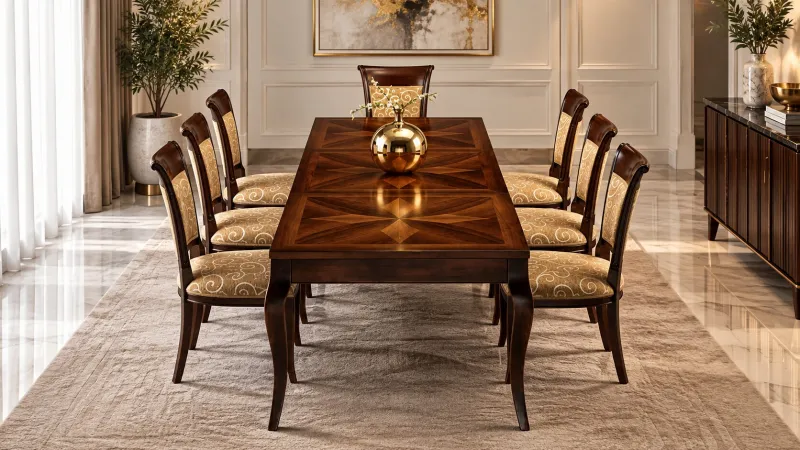 Luxury Dining Furniture in 2026: Where Sustainable Craftsmanship Meets Timeless Grandeur