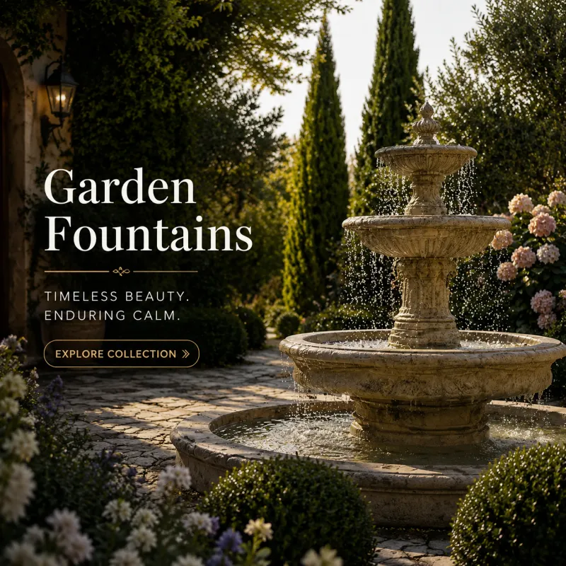 Luxury Garden Fountains