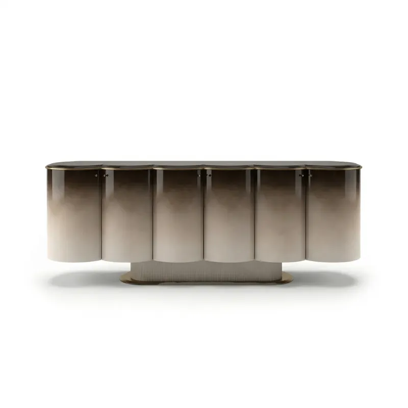 Luxury Gradient Bronze Sculptural Sideboard – 230 cm Featured Image by Luxury Group International
