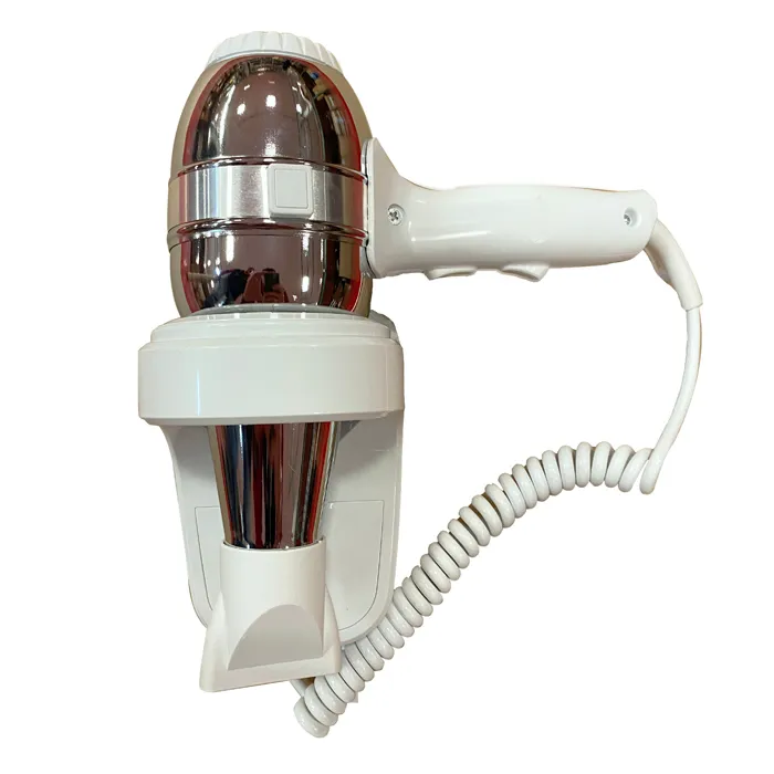 Luxury Hair Dryer with Integrated Shaver Socket & Stainless Steel Body by Luxury Group International