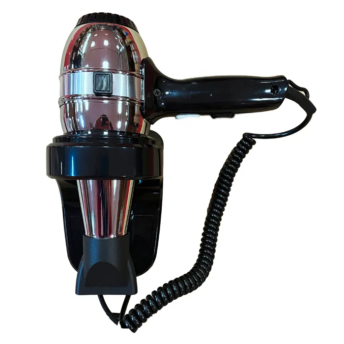 Luxury Hair Dryer with Integrated Shaver Socket & Stainless Steel Body by Luxury Group International