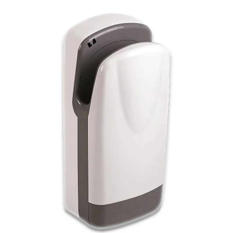 Luxury High-Speed Automatic Hand Dryer with Integrated Water Collection System in White & Grey Color Variations by Luxury Group International