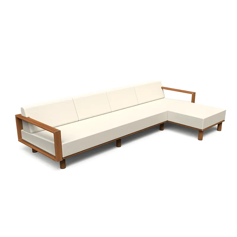 Luxus Ecksofa in L-Form mit rechter Chaiselongue von Luxury Group International