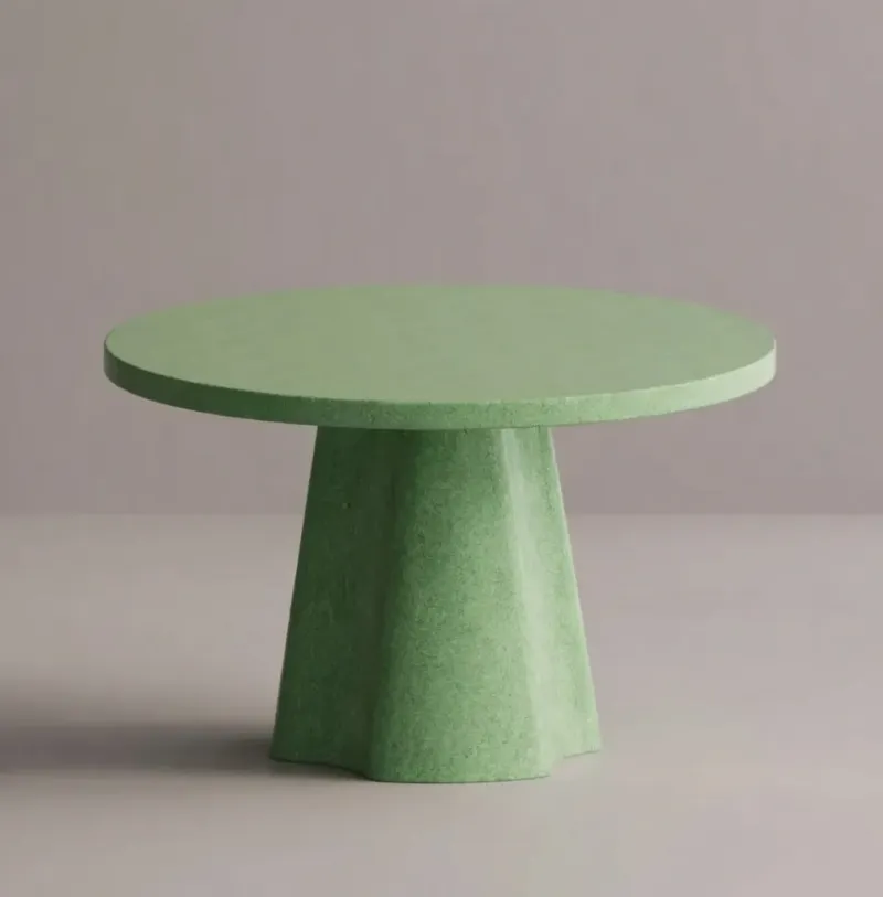 Luxury Round Green Dining Table – Modern Designer Statement Table by Luxury Group International