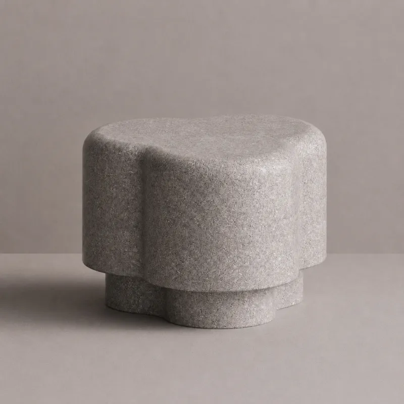 Table basse sculpturale de luxe au design moderne organique et doux par Luxury Group International